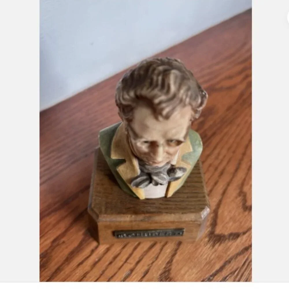 Vintage Toriart Schubert Bust Reuge Swiss Music Box The Trout - Works Perfect! - Picture 5 of 8